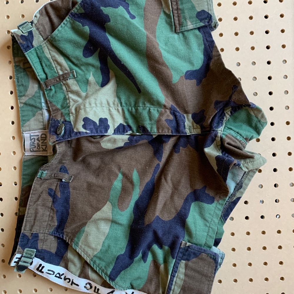 Camo Cargo Shorts